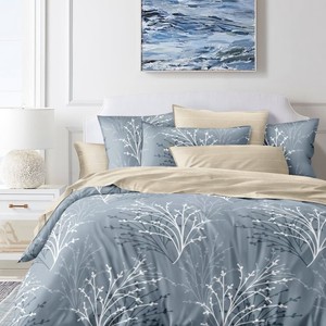 Hot Bán Chất Lượng Cao 3-Mảnh Cổ Điển Phân Tán In Bộ Đồ Giường Đặt 200TC Thực Vật In <span class=keywords><strong>Quilt</strong></span> Bìa Cho Đám Cưới Nhà Khách Sạn - Product Image 5