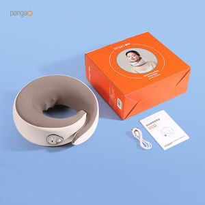 Cojín masajeador eléctrico portátil <span class=keywords><strong>Shiatsu</strong></span> para el hogar y el coche, almohada de masaje cervical en forma de U para viajes - Product Image 3