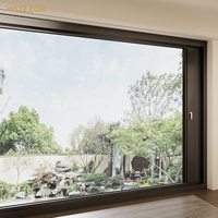 Ventana de Ventilación con Triple Acristalamiento y Relleno de Argón Certificada por WAZZOR NFRC para Casa Pasiva