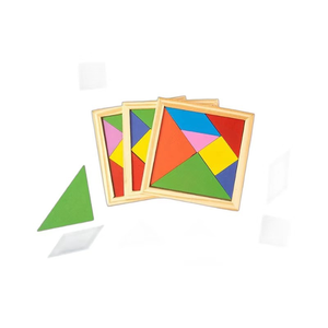 Rompecabezas de Madera 3D, Juguete Educativo en Oferta, Juego de Ingenio con Cuadrados Coloridos, Desarrollo Cerebral, Temática de Edificios, Edades <span class=keywords><strong>8</strong></span>+ - Product Image 6
