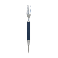 Vente chaude Hooka Fourchette Shisha Narguilé Accessoires Feuille D'aluminium Couvercle trous Poinçonneuse Avec Shisha Tabac Fourchette 2 en 1