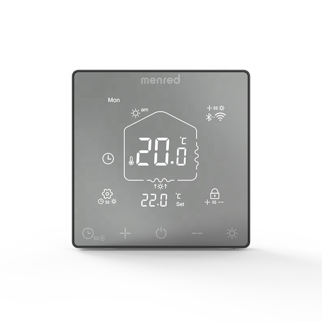 Wifi Room Thermostat RT52 TUYA Thermostat Touch Screen LCD Display Smart Thermostat