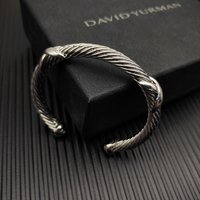 Pulsera X Plateada de Alta Calidad DY, Pulsera Clásica XX Dorada Unisex de Lujo, Joyería al por Mayor