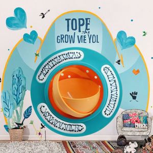Bol Gyro Rotatif Jetable Maxfree pour Enfants, Anti-déversement, Rotation à 360°, Équilibre Universel - Product Image 3