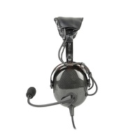 Casques téléphoniques sans fil de casque d'aviation ANR en fibre de carbone ultra-léger professionnel pour pilotes