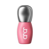 Tube de brillant à lèvres rose PET avec applicateur, contenant vide en plastique pour teinte à lèvres, fournisseur en gros d'emballages cosmétiques