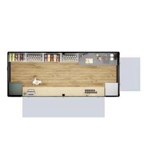 WE Cabines de centre commercial modulaires préfabriquées Magasins détachables et mobiles <span class=keywords><strong>Espace</strong></span> d'affaires de loisirs dans le quartier commercial - Product Image 5