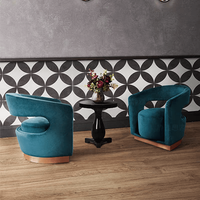 Fauteuil d'appoint moderne et créatif à structure creuse, pour bureau, réception, usage commercial et de loisirs, fauteuil simple