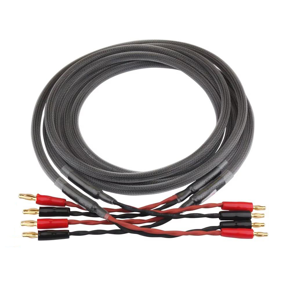 Gris (conector banana a conector banana)