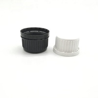 Bouchon de bouteille à vis en plastique de 18 mm avec anneau de sécurité, anti-effraction, durable, portable et anti-déversement, fourni directement par l'usine