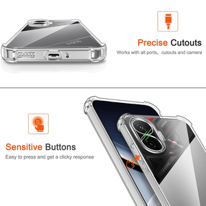 <span class=keywords><strong>Custodia</strong></span> morbida in Silicone Tpu antiurto di lusso per <span class=keywords><strong>Xiaomi</strong></span> <span class=keywords><strong>POCO</strong></span> F7 Ultra F6 F5 F4 F3 X7 X6 5 X4 <span class=keywords><strong>Pro</strong></span> Cover posteriore trasparente Ultra sottile - Product Image 4