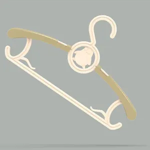 expandable baby clothes hangers yellow for closet penguin iconic