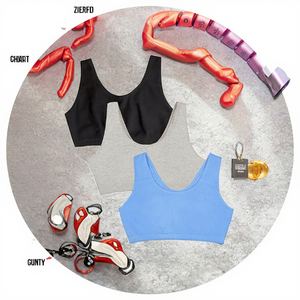 High Quality Custom Women's Backless Sports Bra Vest Breathable Digital Halter Bra Logo Front Seamless Yogurt Workout <b>Tank</b> <b>Top</b> - Product Image 3