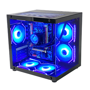 Pcooling Thiết Kế Mới Dưới Cung Cấp Điện Yên Tĩnh Máy Tính Trường Hợp M-ATC/Mini-itx Với USB 2.0/3.0 PC Chơi Game Trường Hợp - Product Image 1