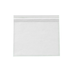 <span class=keywords><strong>Sac</strong></span> en papier brillant certifié FSC imprimé avec bande autocollante en papier verre semi-transparent en plastique PLA+ biodégradable - Product Image 5