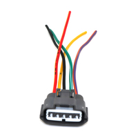 Konektor Kabel Harness Otomotif Jepart DJ7067-2-21 6Pin Hitam, Kabel Pigtail untuk Sambungan Listrik Mobil, Sedang Diskon