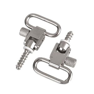 Kit de Eslinga Giratoria de Alta Resistencia de 1 Pulgada, Acero Inoxidable con Acabado Plateado, Diseño Autorroscante, Liberación Rápida, Accesorio Táctico para Exteriores - Product Image 2