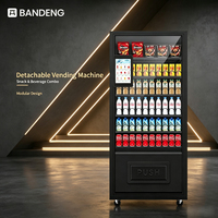 BANDENG 6610SS 10T - Gabinete Expendedor de Gran Capacidad con Revestimiento Aislante de Alambre Completo para Exhibición Comercial de Productos