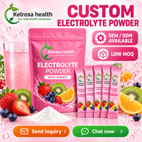 Poudre d'hydratation quotidienne, boisson électrolytique sans sucre, nutrition sportive, énergie, poudre d'électrolytes Keto en sachets