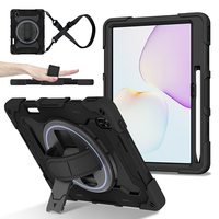 Casing tugas berat untuk Huawei MatePad 11.5 inci 2025 2026 dengan tali bahu dan penyangga putar 360 derajat