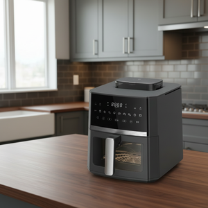 नया डिजिटल एयर फ्रायर मॉडल 7 एल तेल मुक्त पेशेवर घरेलू उपकरण एयर फ्रायर बहुक्रियाशील वैकल्पिक - Product Image 2