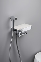 Offre Spéciale – Ensemble de Douche WC Moderne en Laiton Chaud/Froid avec Douchette Bidet et Kit pour Bébé, Écologique, Installation Facile, Shattaf