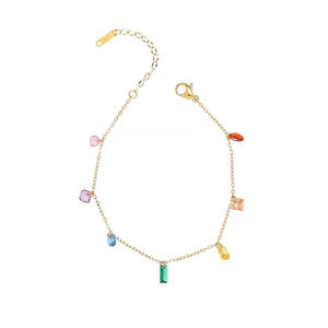 قلادات بدلاية على الموضة صيفية من ميشن للنساء بألوان بسيطة من الزركون الفاخر الخفيف من التيتانيوم الصلب العصري - Product Image 5