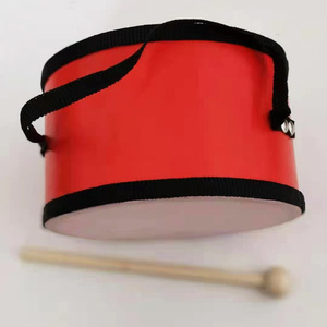 Tamburo a mano Orff da 6 pollici con pelle di vacca e corpo in legno di betulla, a strato singolo, per performance di bambini dell'asilo e accompagnamento per piccoli batteristi - Product Image 1