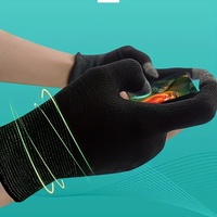 Gants de jeu anti-sueur haute sensibilité pour mains en sueur Gants à écran tactile respirants ultra-minces pour joueur
