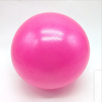 Ballon de yoga Pilates de 25 cm, mini ballon de yoga avec pompe
