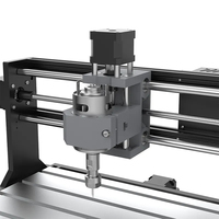 Routeur CNC multi-broches haute précision 3018 pour le bois et le métal, graveur 3 axes, découpeuse laser avec moteur