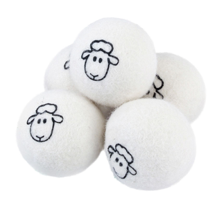 Bolas de Lana Orgánica de 7cm <span class=keywords><strong>para</strong></span> <span class=keywords><strong>Secadora</strong></span>, Secado Rápido, Venta al por Mayor, Discos de Lana <span class=keywords><strong>para</strong></span> Lavandería, Aceleran el Tiempo de Secado - Product Image 1