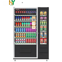 Máquina Expendedora de Bebidas Refrigeradas de Autoservicio con Escaneo Automático de Códigos QR de 84 Canales, Pago por Escaneo, China-Quirguistán, 1 Año de Garantía