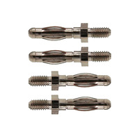 Série complète de fiches bananes plaquées or Amass 2mm 3.5mm 4mm mâle et femelle connecteur balle or fiche banane
