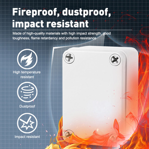 เทอร์มินัลการกระจายพลังงานแบบฝัง67 IP65กลางแจ้งกล่องแยกสาย ABS ทางเข้า/ทางออกสำหรับการตรวจสอบขั้ว IP66 - Product Image 5