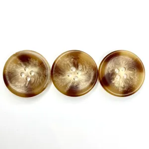 Traditional natural Buffalo Horn <b>Button</b> With Polished Finish For Custom Made Suits And Ethnic Outfits At Wholesale Price - Product Image 5