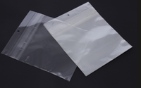 Sac d'emballage plat transparent en plastique OPP de qualité alimentaire pour collations et bijoux