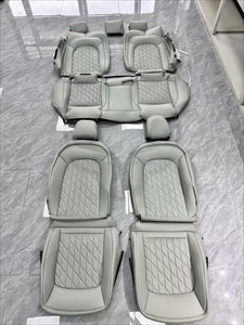 Housses de siège de voiture sportives, design en cuir personnalisé, sièges baquet pour Audi A3 A4 A5 A6 A7 A8 Q3 Q5 Q7, version sport améliorée - Product Image 3