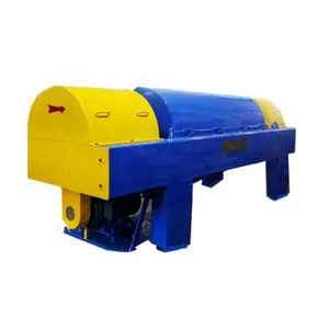 Continuous Horizontal Decanter Centrifuge Equipment for Treating Waste Mud Water and Dewatering Petroleum Sludge Slurry