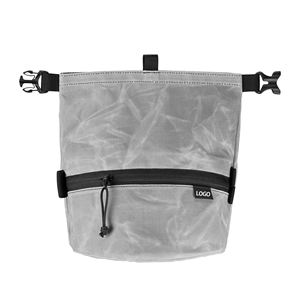 Sac à craie d'escalade en toile cirée imperméable durable personnalisé en usine, sac à craie rond pour bloc d'escalade, sac à craie, seau - Product Image 3