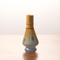 Support léger en verre borosilicate ESTICK pour fouet à matcha, support coloré pour Chasen, idéal pour les cadeaux de cérémonie du thé et l'hôtellerie