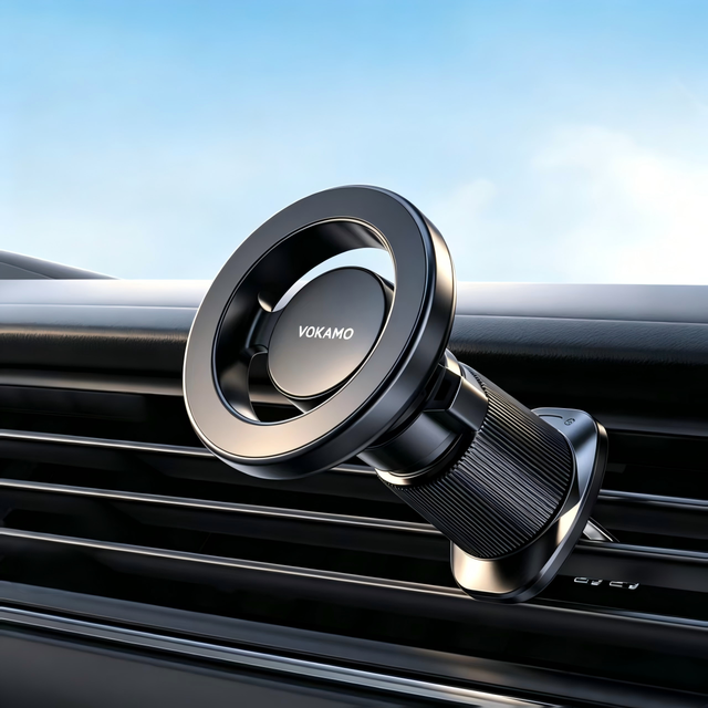 Car Phone Holder Strong Magnet Car Vent Phone Mount Hands Free Car Phone 360 Rotatable Magnetic Car Phone Bracket
