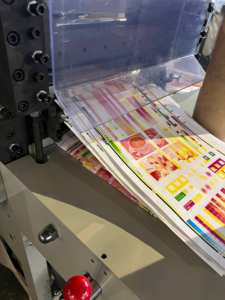 Y-MQ-320 230 समय/मिनट पूर्ण स्वचालित उच्च गति वाली सी फ्लेक्सो प्रिंटिंग मशीन औद्योगिक स्टैक प्रकार कागज बैग के लिए - Product Image 6