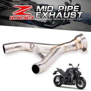 Tubo de Escape para Motocicleta, Conector de Tubo de Escape, Silenciador Deslizante para <span class=keywords><strong>Kawasaki</strong></span> Z1000 Z1000SX <span class=keywords><strong>Ninja</strong></span> <span class=keywords><strong>1000</strong></span> <span class=keywords><strong>2010</strong></span>-2021 - Product Image 2