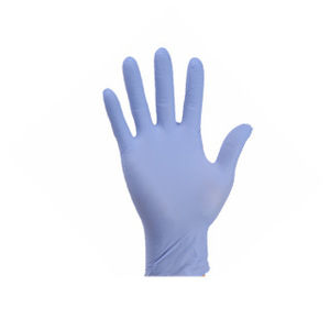 ถุงมือไนไตรล์ 9 นิ้ว สีม่วง เกรดอาหาร แบบใช้แล้วทิ้ง กันน้ำ สำหรับทำความสะอาดห้องครัว ล้างจาน ทนกรดด่าง - Product Image 5