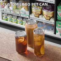 Bouteille PET personnalisée avec logo et bouchon à vis PET pour thé, champagne, jus, boissons énergisantes et boissons prêtes à boire (1000 ml)