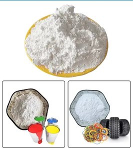แป้งทัลคัมสีขาวราคาถูก 200/325 เมช SiO2 0.5 บรรจุ 25 กก./ถุง สำหรับงานก่อสร้าง ท่าเรือจีน - Product Image 1