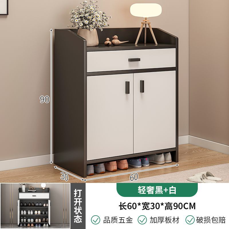 [Deux portes et un style de dessin] lumière luxe gris blanc 60cm
