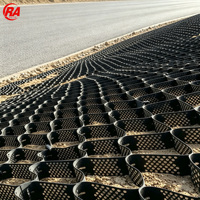 Геосетка HDPE от производителя для укрепления основания при расширении автомагистралей