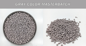 Masterbatch gris avec support pour les applications de moulage par injection/moulage par soufflage/soufflage de film en PET PVC PP PE ABS <span class=keywords><strong>PA</strong></span> PC EVA - Product Image 3